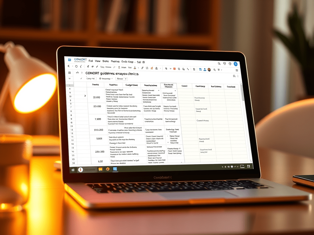 Guía CONSORT editable para ensayos clínicos